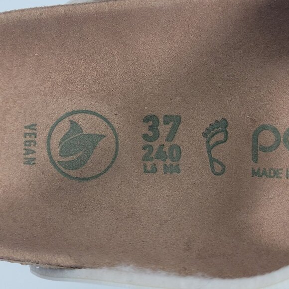 Papillio by Birkenstock Gizeh Platform Vegan Womens White Sandal US Size 6 EU 37 - Picture 8 of 8